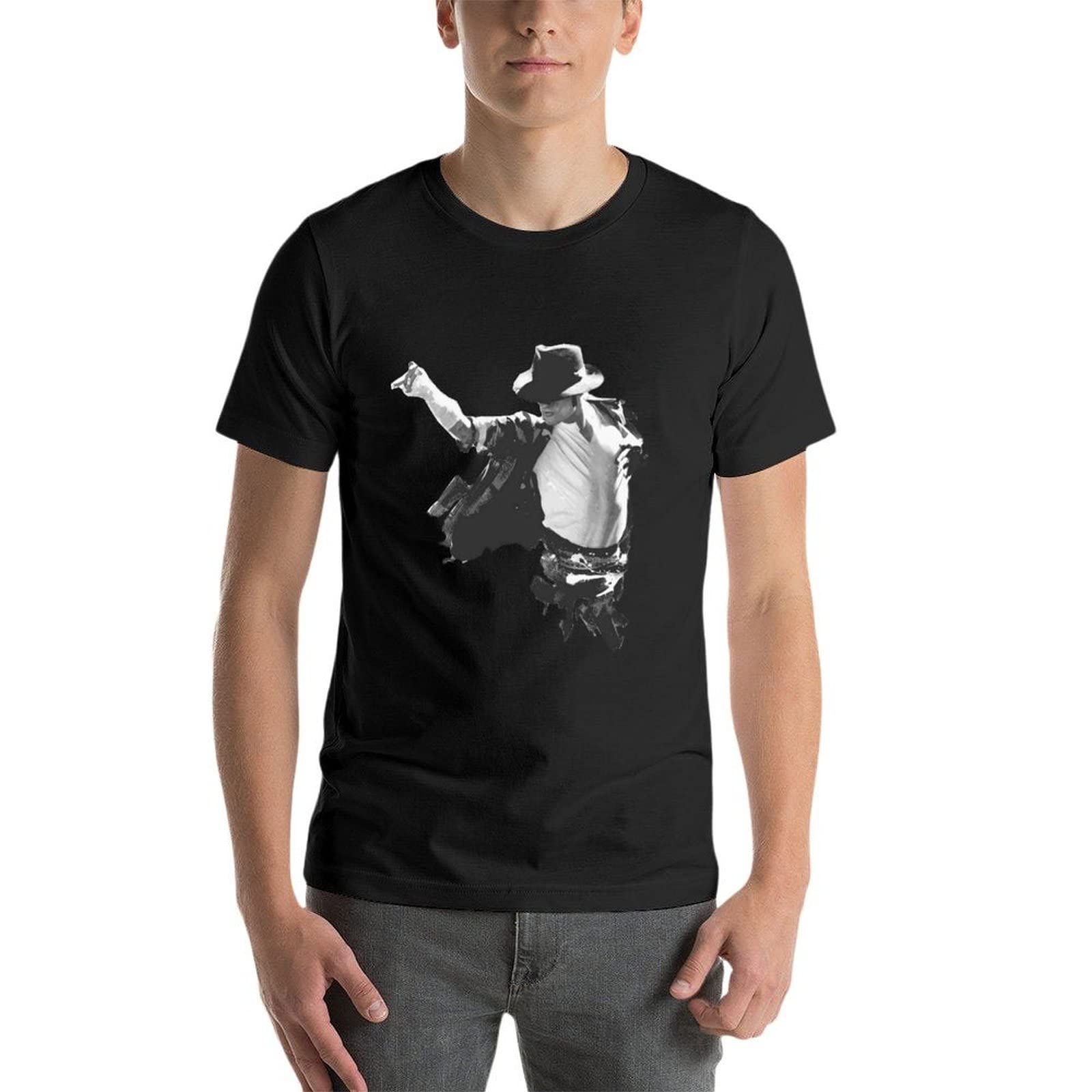Amazon.co.jp: メンズ Tシャツ 半袖 マイケル ジャクソン 綿100
